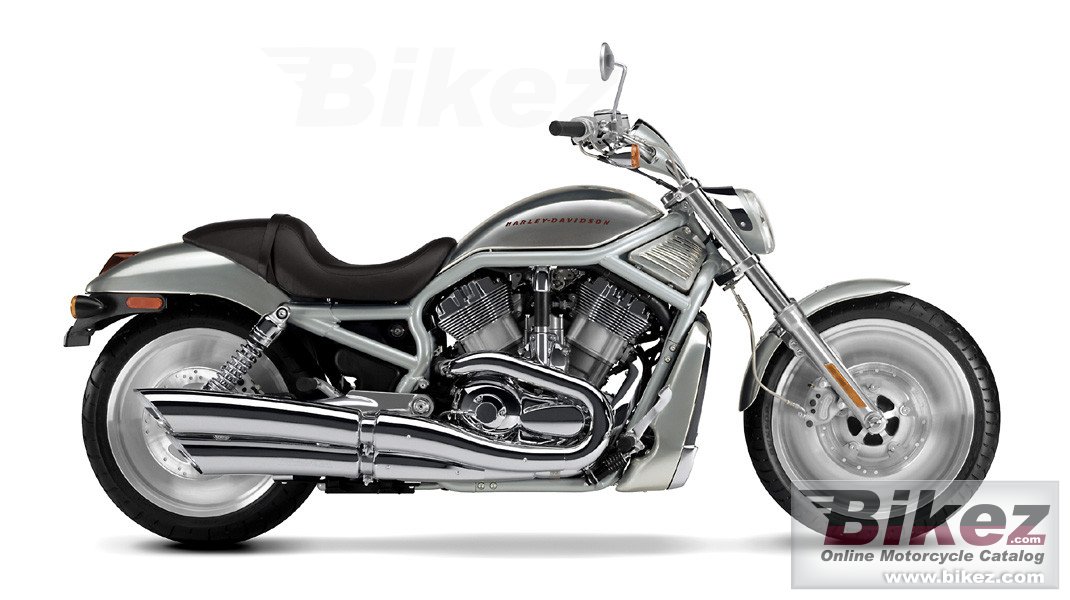 Big Davidson. Published with permission. vrsca v-rod picture and wallpaper from Bikez.com